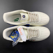 Cargar imagen en el visor de la galería, Air Force 1 07 Low FIFA WORLD CUP White Blue Red Customised DQ7658-300
