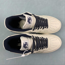 Cargar imagen en el visor de la galería, Air Force 1 07 Low Rice White Navy Blue HD1689-104
