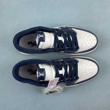 Cargar imagen en el visor de la galería, Fragment Design x Travis Scott x Air Jordan 1 Low OG SP LV White Dark Blue LX1988-103
