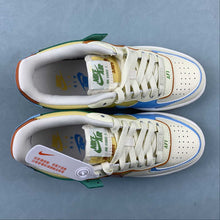 Cargar imagen en el visor de la galería, Air Force 1 Shadow Coconuts Milk Monarch Multi Color DZ1847-103
