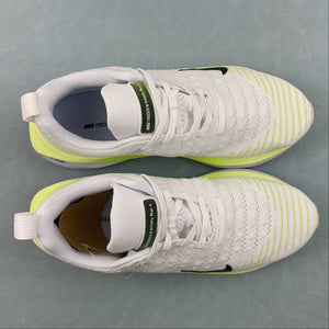 Nike ReactX Infinity Run 4 White Light Lemon Twist Volt Black DR2665-100