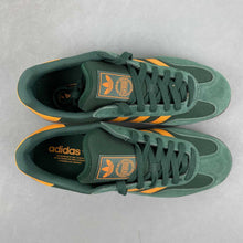 Cargar imagen en el visor de la galería, Adidas Gazelle Sala Collegiate Green Orange Gum 5 JQ0885
