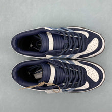 Cargar imagen en el visor de la galería, Bad Bunny x Adidas Gazelle Indoor Dark Blue Beige JS5057
