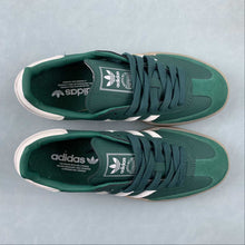 Cargar imagen en el visor de la galería, Adidas Samba Vegan Dark Green Cloud White Gold IF1835
