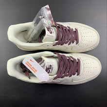 Cargar imagen en el visor de la galería, Air Force 1 07 Low x Uninterrupted MORE THAN Dark Red White HL6959-887
