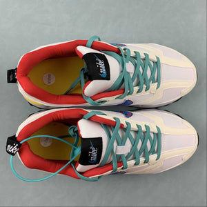 Air Max Dawn White Multi-Color Washed Teal Vivid Sulfur Siren Red DQ7772-100
