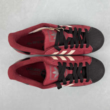 Cargar imagen en el visor de la galería, Adidas Superstar 2 Noble Maroon Cream White Core Black JQ3220
