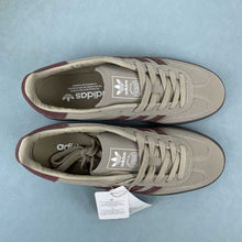 Cargar imagen en el visor de la galería, Adidas Gazelle Indoor Trace Khaki Fox Brown Cloud White JQ8387
