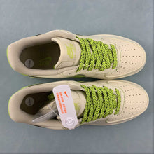 Cargar imagen en el visor de la galería, Air Force 1 07 Low Sail Rice White Green TQ1456-255
