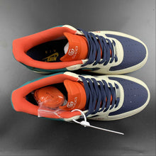 Cargar imagen en el visor de la galería, Air Force 1 07 Low North Face Gucci Dark Blue Beige Black BS9055-306
