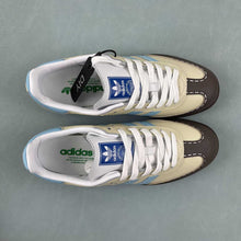 Cargar imagen en el visor de la galería, Adidas Samba OG Yellow Blue Brown  IG1024
