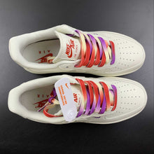 Cargar imagen en el visor de la galería, Air Force 1 07 Low Raptors Toronto White Purple Red KK6325-015
