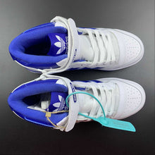 Cargar imagen en el visor de la galería, Adidas Forum Mid White Blue FY4976
