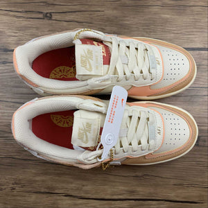 Air Force 1 Shadow Sisterhood Cashmere Orange Chalk Lobster DM8157 700