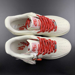 Supreme x Air Force 1 07 Low Beige Red SU0220-001