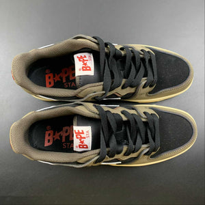 BAPE Sk8 STA Black Brown