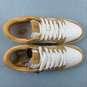 LV x SB Dunk Low Wheat Off White Brown FC1688-148