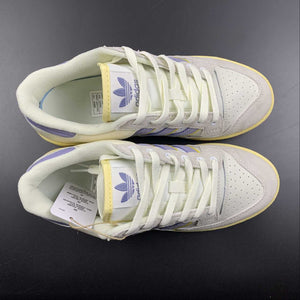 Adidas Centennial 85 Low Cream White Light Purple Gold ID1812