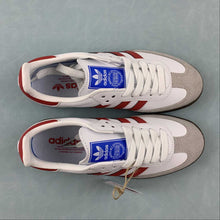 Cargar imagen en el visor de la galería, Adidas SAMBA OG White Better Scarlet Supplier Color IG1025
