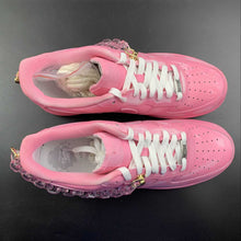 Cargar imagen en el visor de la galería, Air Force 1 07 Low Customised Pink CW2288-111
