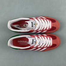 Cargar imagen en el visor de la galería, Adidas Gazelle Indoor Olympic Pack Better Scarlet Cloud White Gum IF9641
