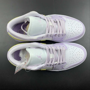 Air Jordan 1 Low Barely Grape White Lemon Wash DC0774-501
