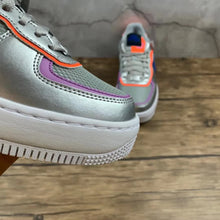 Cargar imagen en el visor de la galería, Air Force 1 Shadow Metallic Silver Fuchsia Glow CW6030-001

