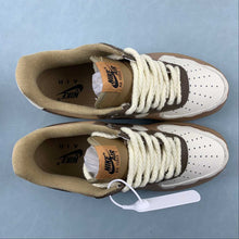 Cargar imagen en el visor de la galería, Air Force 1 07 Low Brown Cream White CJ9179-999
