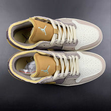 Cargar imagen en el visor de la galería, Air Jordan 1 Low SE Craft Taupe Haze Mint Foam Celestial Gold Sail DN1635-200
