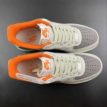Cargar imagen en el visor de la galería, Air Force 1 07 Low QS Grey Dark Grey Orange DG2296-016
