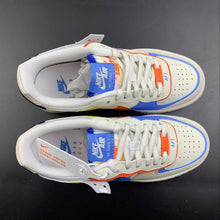 Cargar imagen en el visor de la galería, Air Force 1 Shadow Sail Game Royal Rush Orange University Blue CI0919-115
