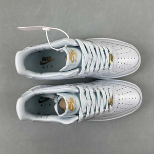 Air Force 1 07 Low Glacier Blue Gum Yellow Metallic Gold HF4933-400