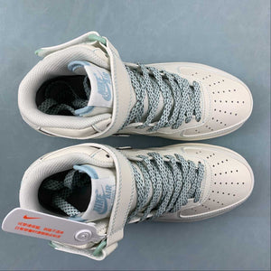 Undefeated x Air Force 1 07 Mid Light Blue White GB5969-002