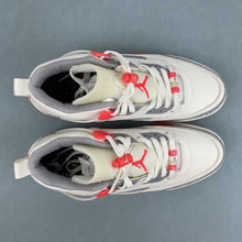 Cargar imagen en el visor de la galería, Air Jordan Spizike Low PSG Paris Saint-Germain Sail Infrared HF8827-100
