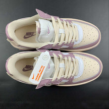 Cargar imagen en el visor de la galería, Air Force 1 FONTANKA Beige White Purple CW6688-609
