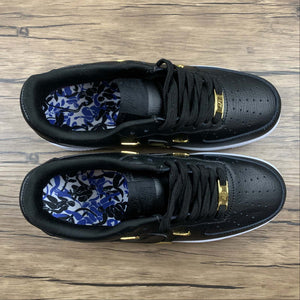 Air Force 1 07 Low LX Sisterhood Black Metallic Gold Hyper Royal CT1990-001
