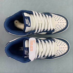 SB Dunk Low Industrial Blue Sashiko Summit White DV0834-101