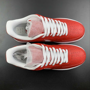 Louis Vuitton x Air Force 1 Red Embossing LS0232