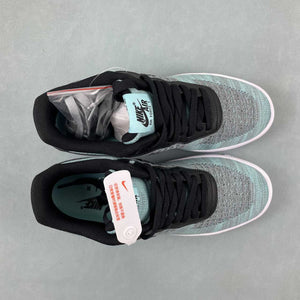 Air Force 1 07 Low Flyknit 2.0 Turquoise Black CI0051-600