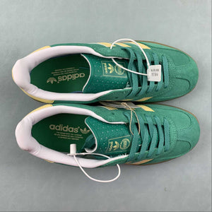 Adidas Gazelle Indoor Semi Court Green Almost Yellow Gum IH7500