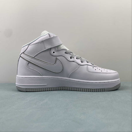 Air Force 1 07 Mid White Silver WP5623-836