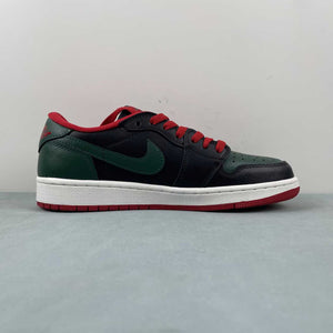 Air Jordan 1 Low OG Gorge Green Black White CZ0775-036