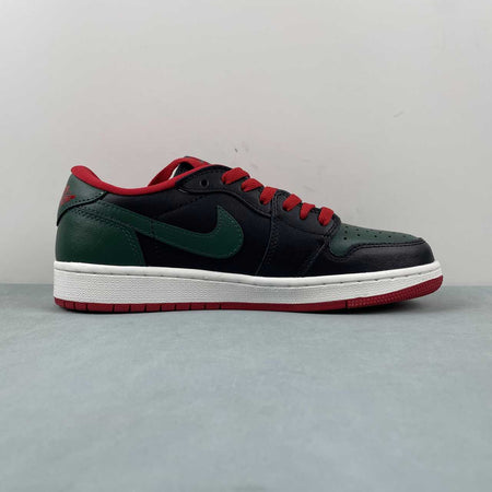 Air Jordan 1 Low OG Gorge Green Black White CZ0775-036