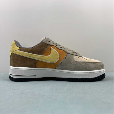 Air Force 1 07 Low Yellow Brown Gray LF8989-555