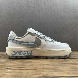 Air Force 1 FONTANKA White Dark Gray Light Blue CW6688-601