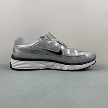 Cargar imagen en el visor de la galería, Nike P-6000 Metallic Silver White Black FD9876-101
