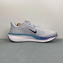Cargar imagen en el visor de la galería, Nike Quest 6 Gray Football Blue Lightning Persian Violet Empty Blue FD6033-006
