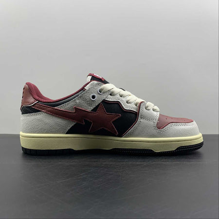 BAPE Sk8 STA Black Gray Red