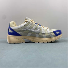 Cargar imagen en el visor de la galería, Nike P-6000 Athletic Department Coconut Milk Sail Medium Blue Photon Dust FJ5443-113
