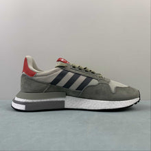 Cargar imagen en el visor de la galería, Adidas ZX 500 RM Grey Four Scarlet White B42204
